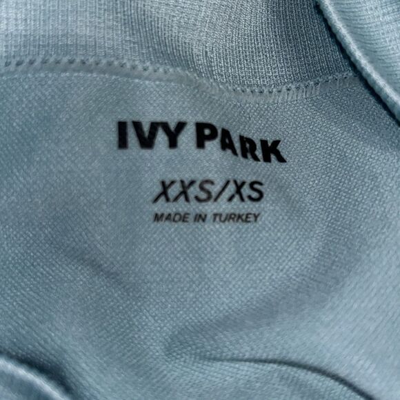 IVY PARK teal exercise mesh pants - Picture 4 of 7